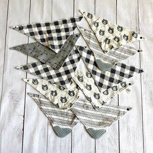 10pc drool bibs